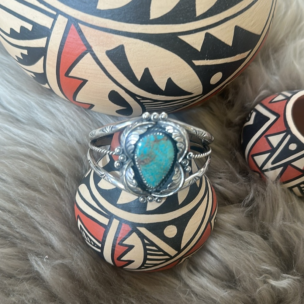 Vintage turquoise bracelet